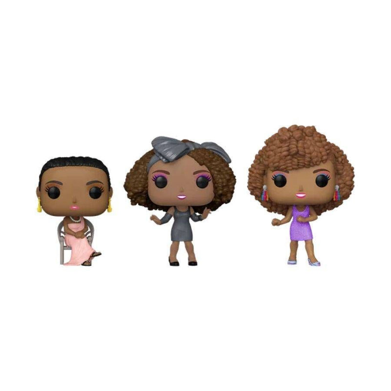 Whitney Houston - Diamond Glitter (US Exclusive) Pop! Vinyl 3 Pack
