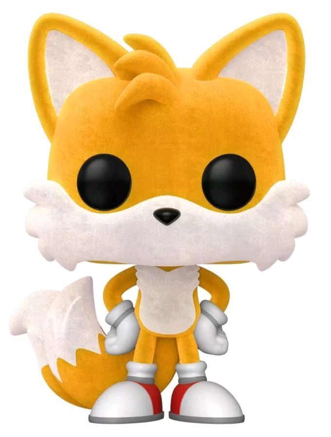 Sonic the Hedgehog - Tails Flocked (US Exclusive) Pop! Vinyl Figure