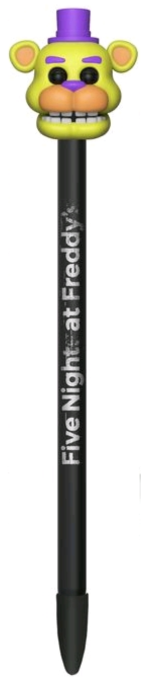 Five Nights at Freddy's - Freddy Yellow Black Light Pop! Pen Topper