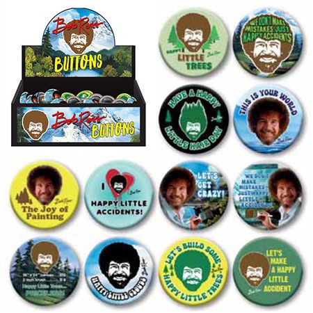 Buttons  Bob Ross Joy of Painting