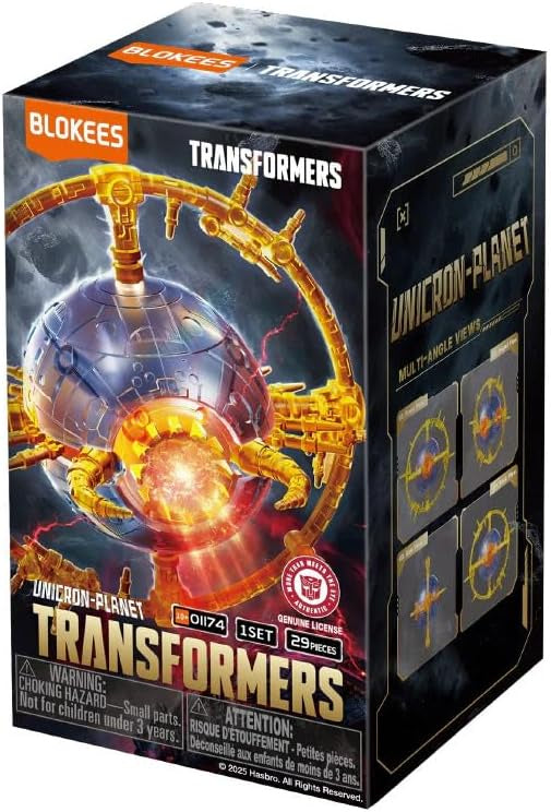 Transformers - Unicron Planet Transparent Version