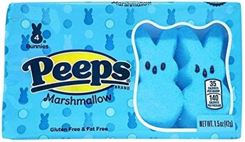 PEEPS®: 4 ct Blue Marshmallow Bunnies