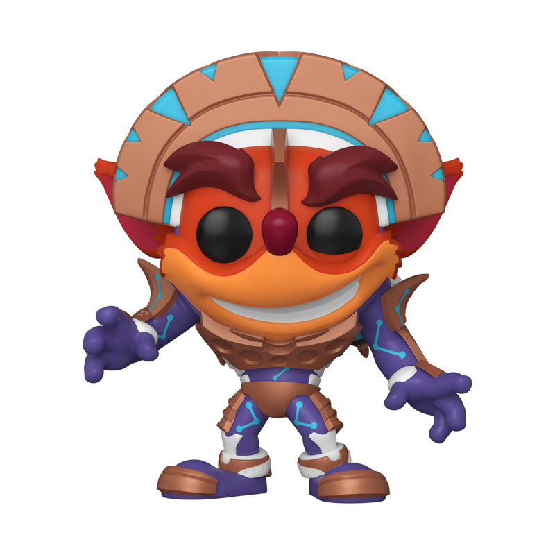 Crash Bandicoot - In Mask Armor Metallic Pop! Vinyl Figure (SDCC 2021)