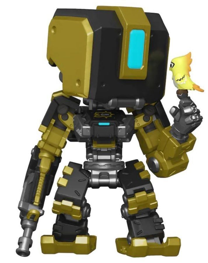 Overwatch - Bastion Metallic Gold Blizzard 30th Anniversary US Exclusive 6in Pop! Vinyl Figure