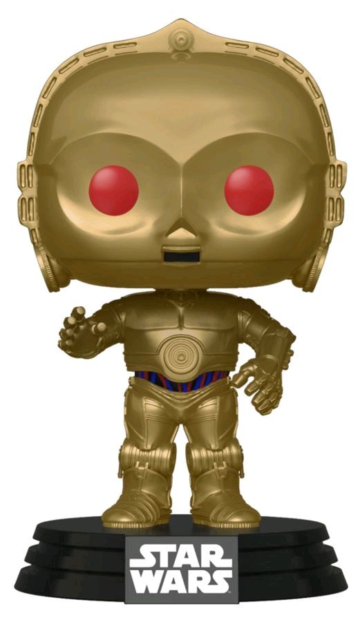 Star Wars: Rise of Skywalker - C-3PO Red Eyes Metallic Pop! Vinyl Figure