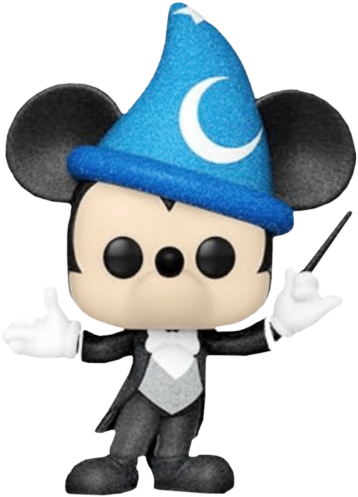 Disney World - Philharmagic Mickey Diamond Glitter 50th Anniversary (US Exclusive) Pop! Vinyl Figure