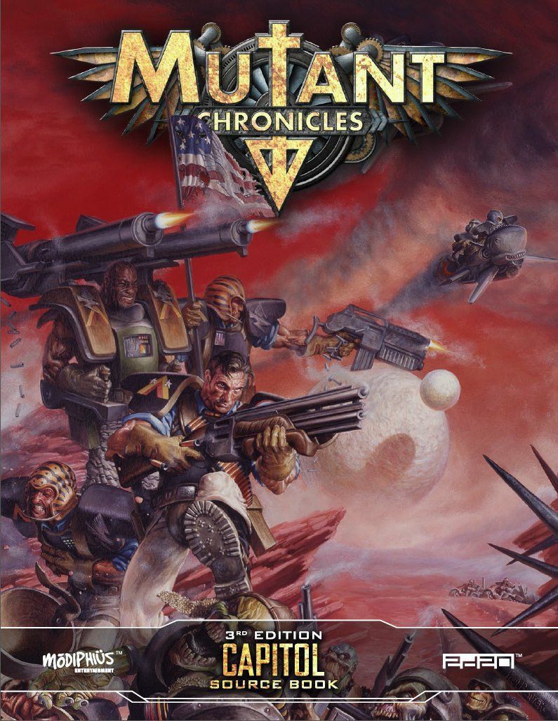 Mutant Chronicles Capitol Source Book