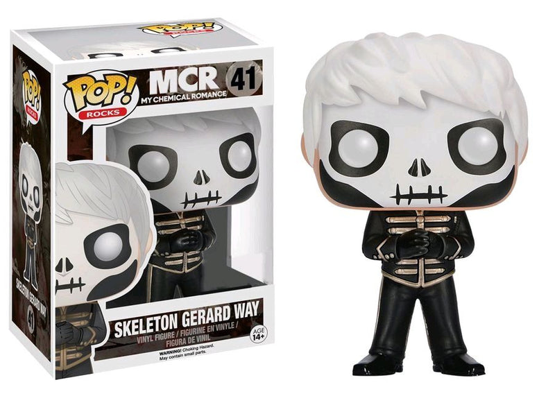 My Chemical Romance - Gerard Way Skeleton Face (US Exclusive) Pop! Vinyl Figure