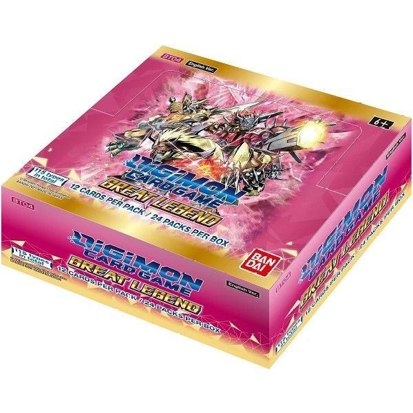 Digimon Card Game - Series 04 Great Legend BT04 Booster (Single)