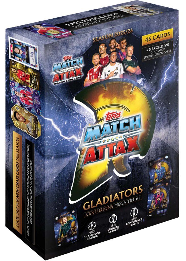 Match Attax: Topps UCC Match Attax 2025/2026 Edition Mega Tin (Assorted)