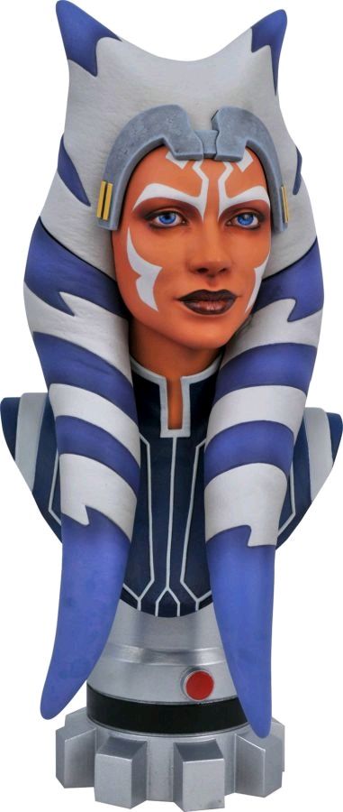Star Wars - Ahsoka Legends in 3D 1:2 Scale Bust