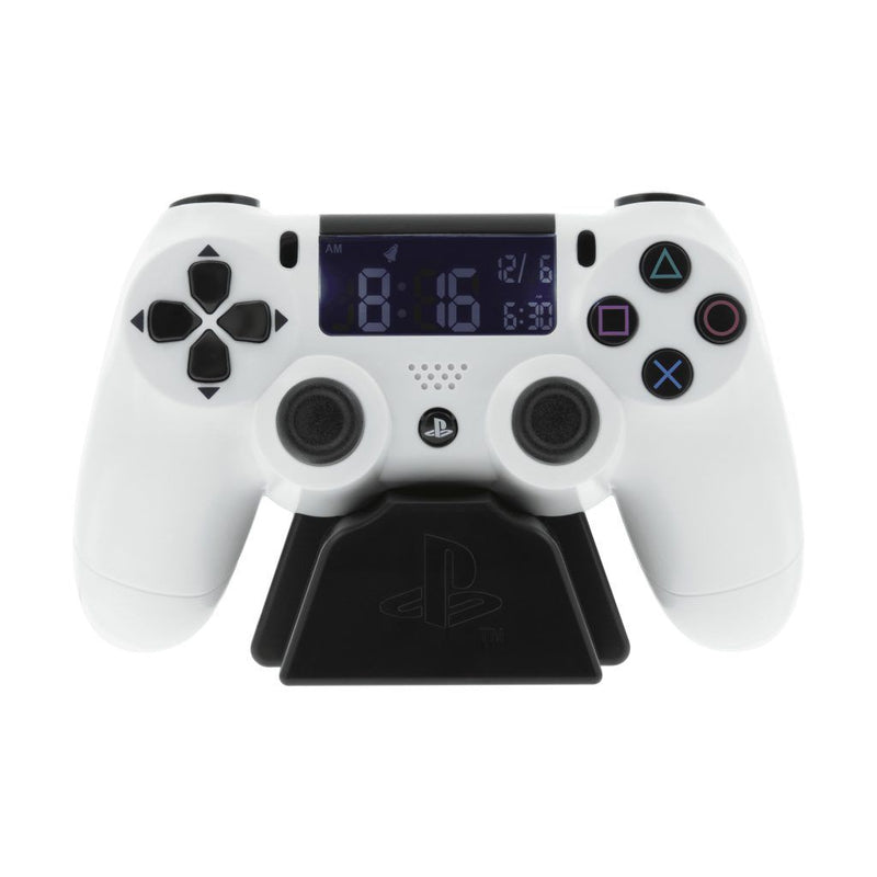PlayStation - Controller Alarm Clock (White)