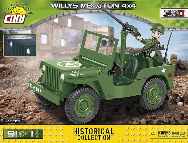 World War II - US Army Truck 1/4 Ton (85 pieces)