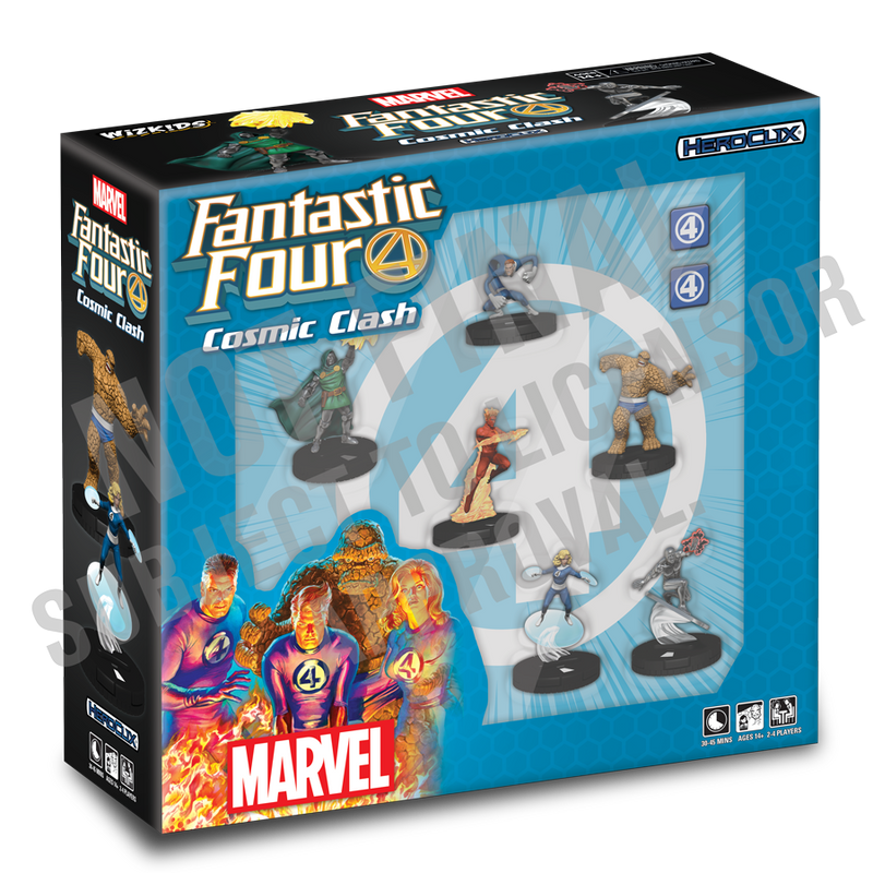 Marvel HeroClix Fantastic Four Cosmic Clash Starter Set