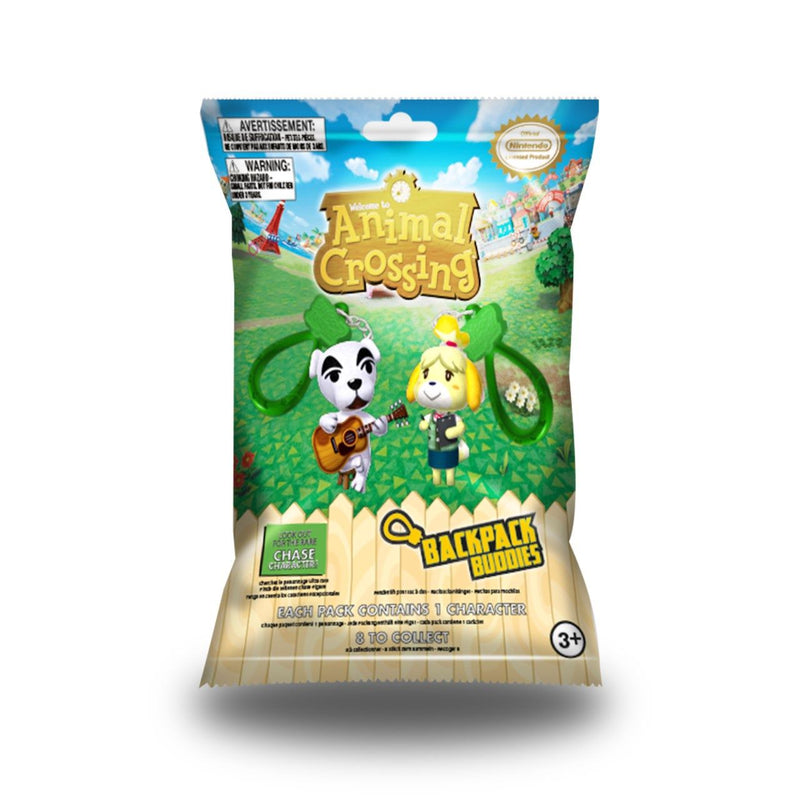 Animal Crossing - Backpack Buddies Blind Bag Clip-On Figure