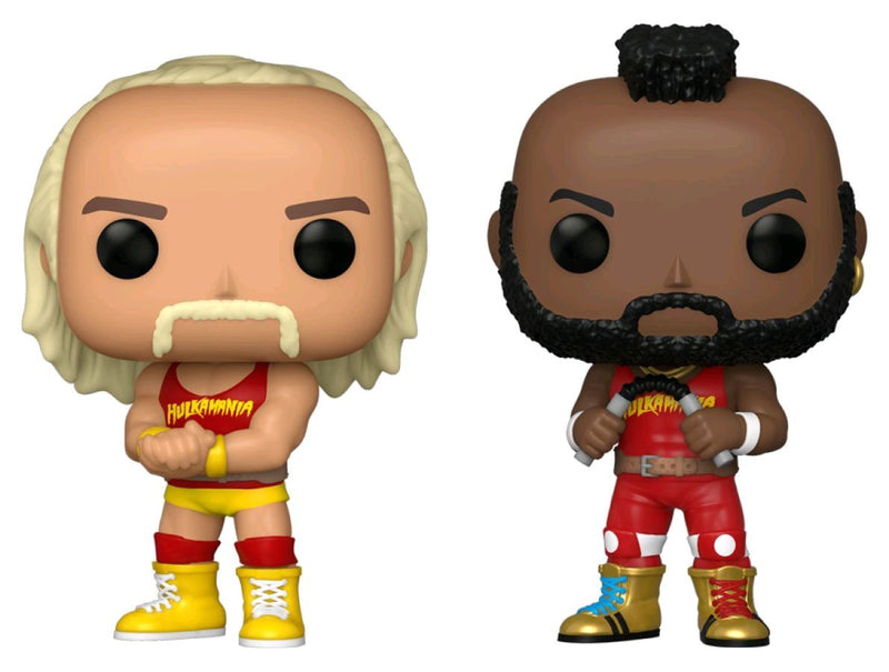 WWE - Hulk Hogan & Mr T US Exclusive Pop! Vinyl Figure 2-Pack