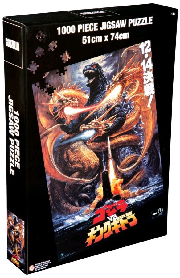 Godzilla - Godzilla vsing Ghidorah 1000 piece Jigsaw Puzzle