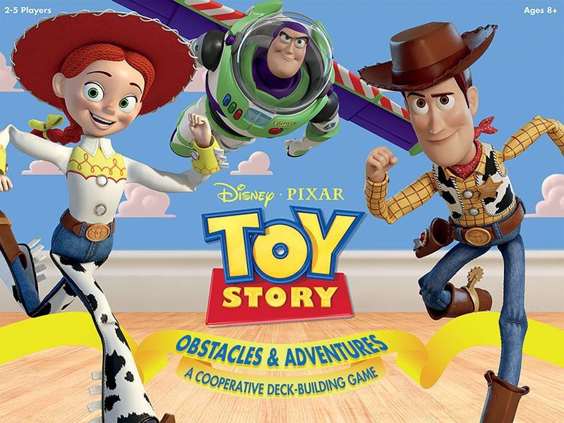 Toy Story Obstacles and Adventures Deck Building Game
