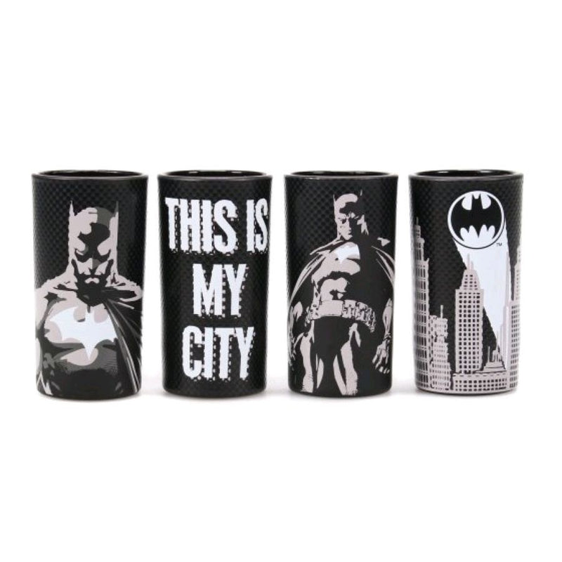 Batman - Batman Poses Glass Set of 4