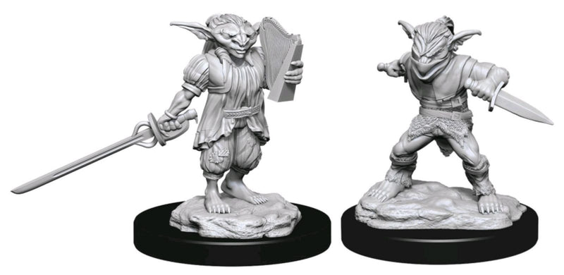 Dungeons & Dragons - Nolzurs Marvelous Unpainted Minis: Goblin Rogue Male & Bard Female