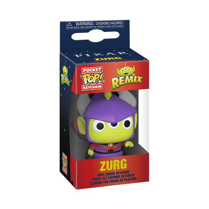 Pixar - Alien Remix Zurg Pop! Keychain