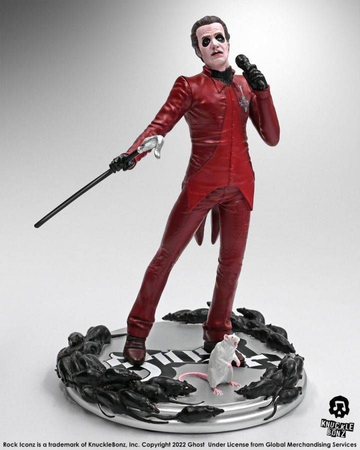 Ghost - Cardinal Copia Red Tux Statue
