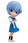 Evangelion Movie - Rei Ayanami Q Posket Figure (Normal Colour Version)