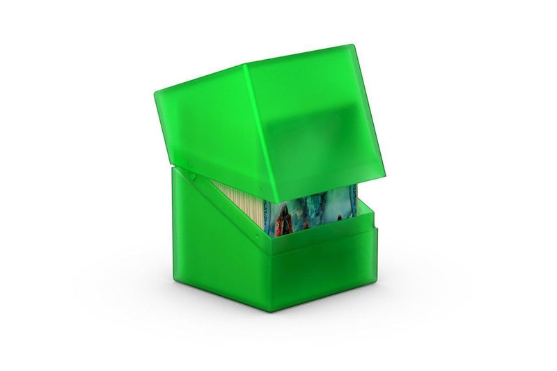 Ultimate Guard Boulder Deck Case 100+ Standard Size Emerald Deck Box
