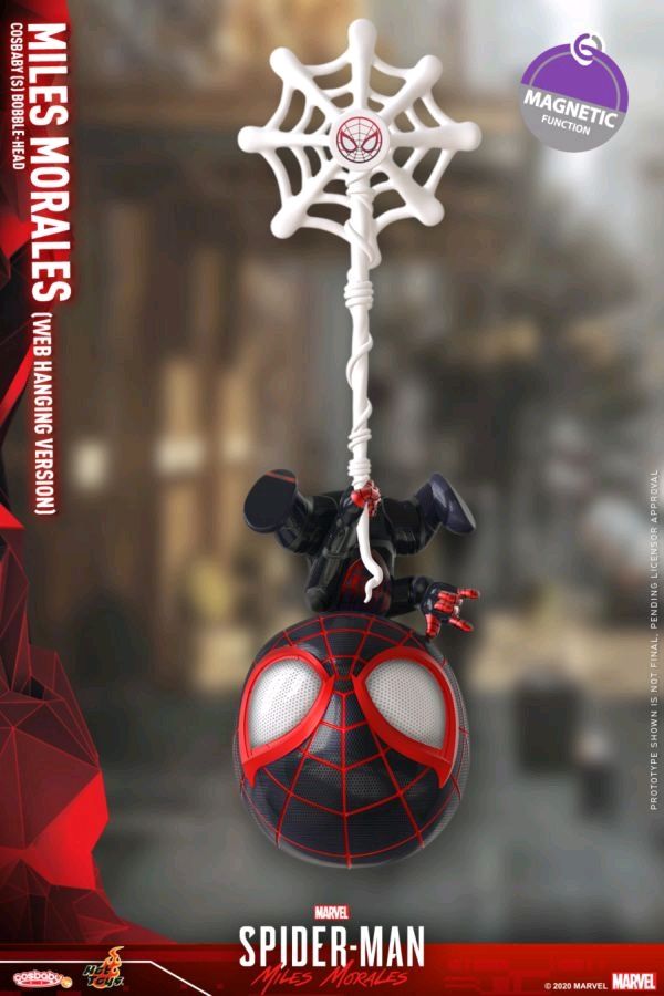 Spider-Man: Miles Morales - Miles Morales Web Hanging Cosbaby
