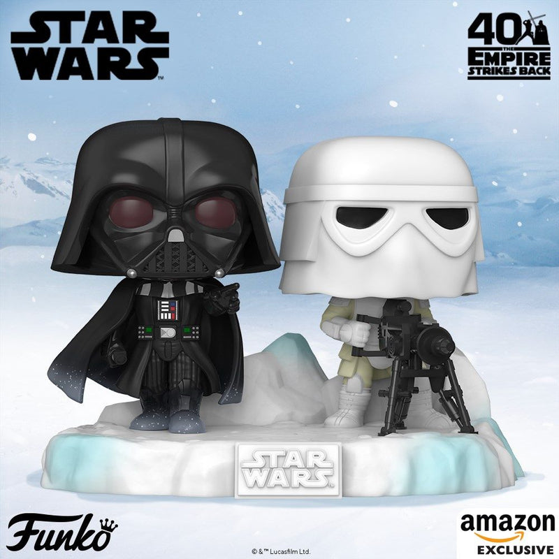 Star Wars - Darth Vader & Stormtrooper US Exclusive Pop! Deluxe Diorama