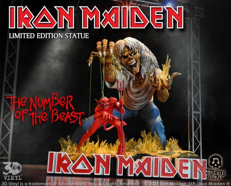 Iron Maiden - Number of the Beast Statue