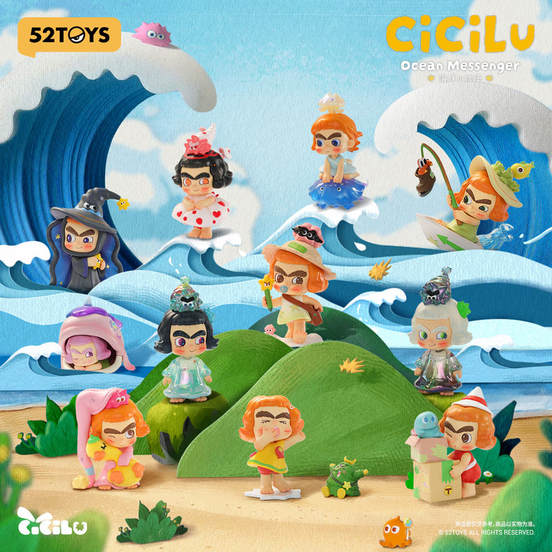 52 Toys: CiCiLu - Ocean Messenger Series Blind Box (Single)