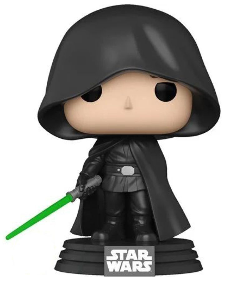 Star Wars: The Mandalorian - Luke Skywalker Hooded Glow (US Exclusive) Pop! Vinyl Figure