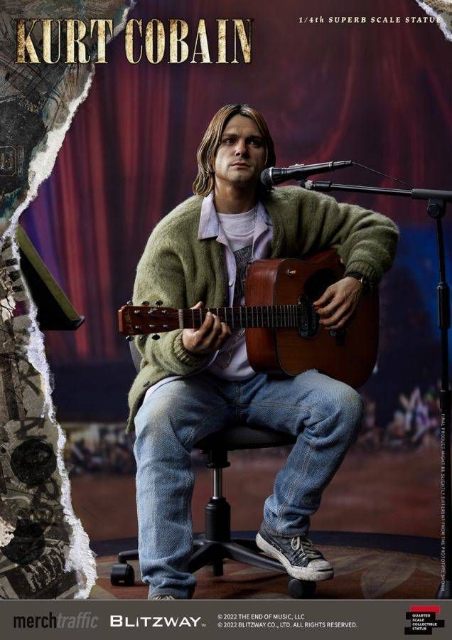 Kurt Cobain - Kurt Cobain 1:4 Scale Statue