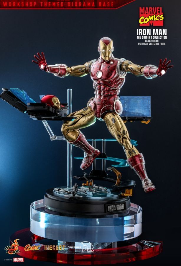 Iron Man - Iron Man Origins Deluxe 1:6 Scale 12