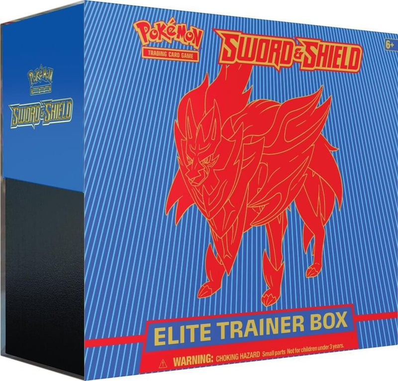 Pokemon TCG: Sword and Shield Elite Trainer Box - Zamazenta