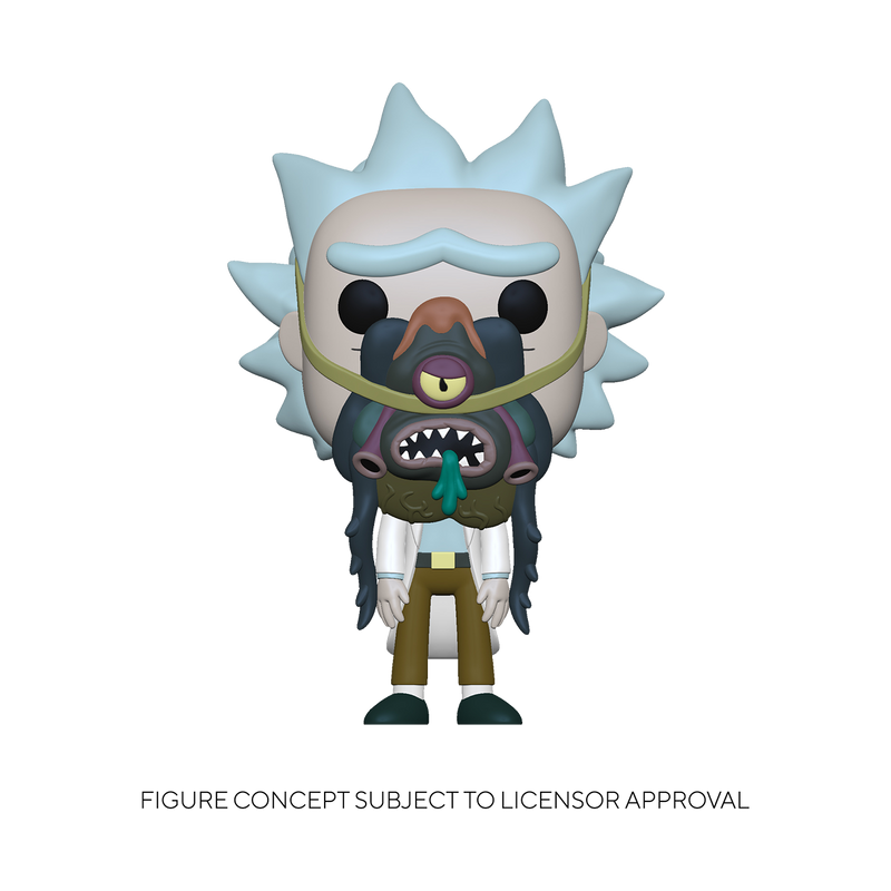 Rick & Morty - Rick with Glorzo Pop! Vinyl Figure