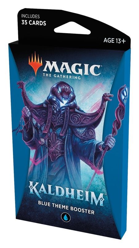 Magic the Gathering - Kaldheim Blue Theme Booster