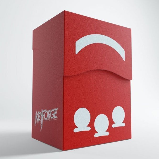 Keyforge Gemini Deck Box Red