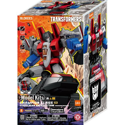 Transformers - CC29 Energon Universe Starscream and H.I.S.S. Classic Class Model Kit