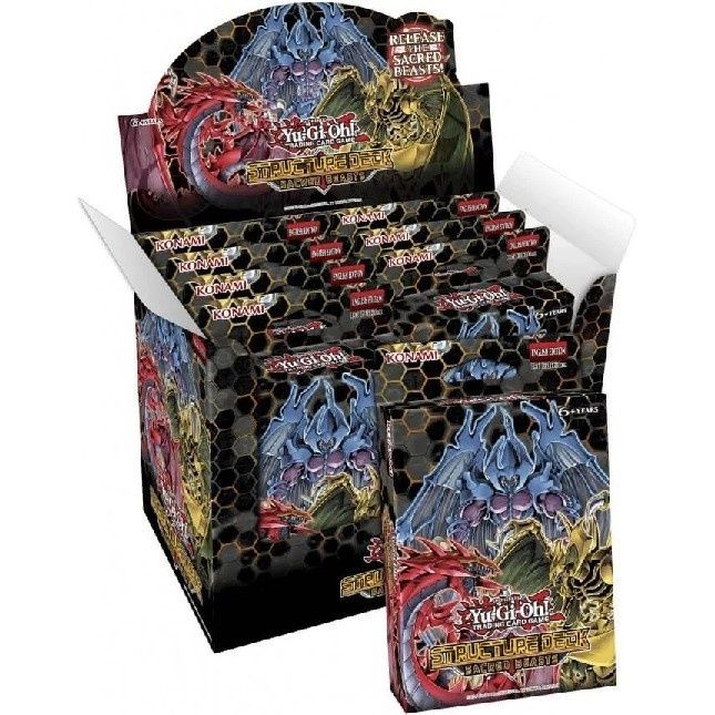 Yugioh - Sacred Beasts Structure Deck Display