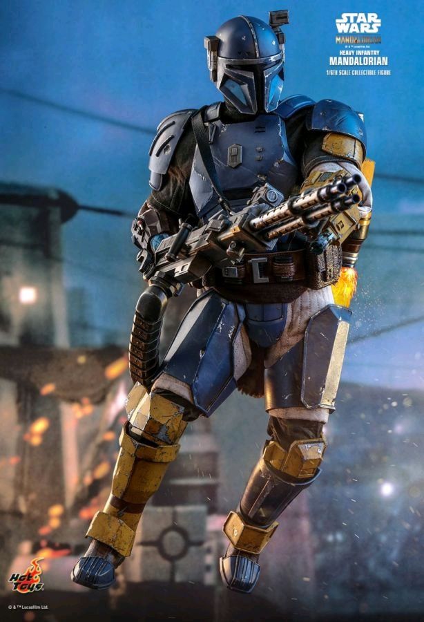 Star Wars: The Mandalorian - Heavy Infantry Mandalorian 1:6 Scale Premium Action Figure