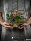 Jurassic Park - Two Raptors Deluxe 1:10 Scale Statue