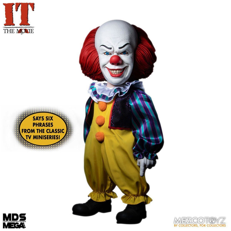 IT (1990) - Talking Pennywise Mega Scale 15 Inch Doll