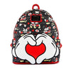 Mickey Mouse - Mickey and Minnie Heart Hands Mini Backpack