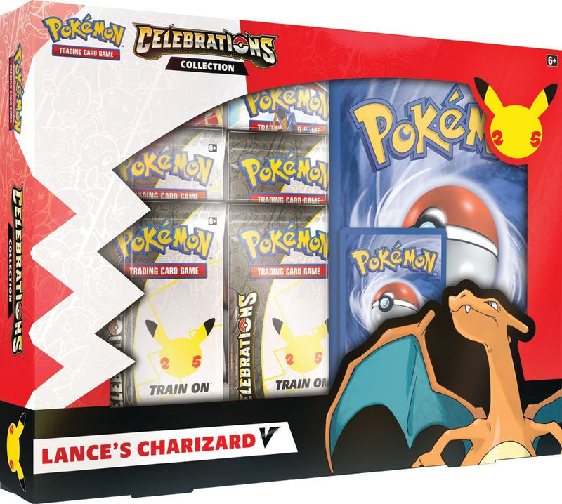 Pokemon TCG - Celebrations: Lance's Charizard V Box