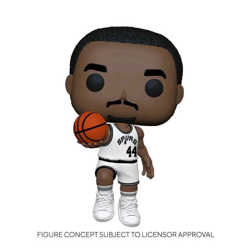 NBA: Legends - George Gervin (Spurs Home) Pop! Vinyl Figure