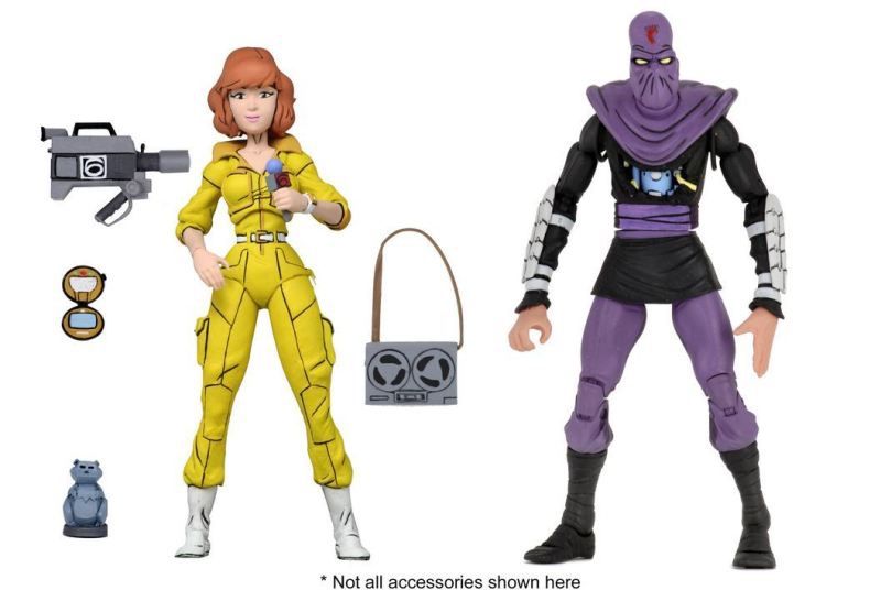 Teenage Mutant Ninja Turtles - Cartoon April O'Neil & Foot Soldier 7