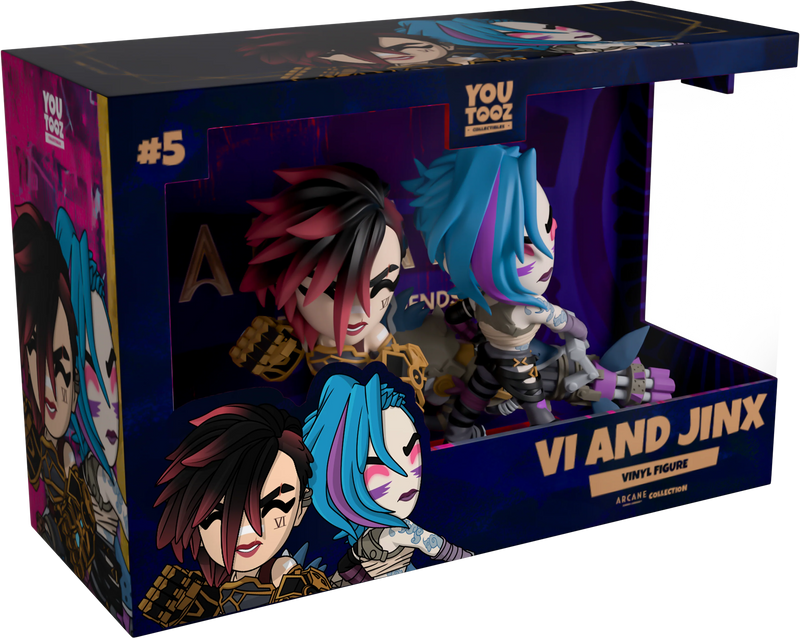 YouTooz: Arcane - VI AND JINX Vinyl Figure