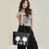 Megos: Disney - Black and White Mickey Tote